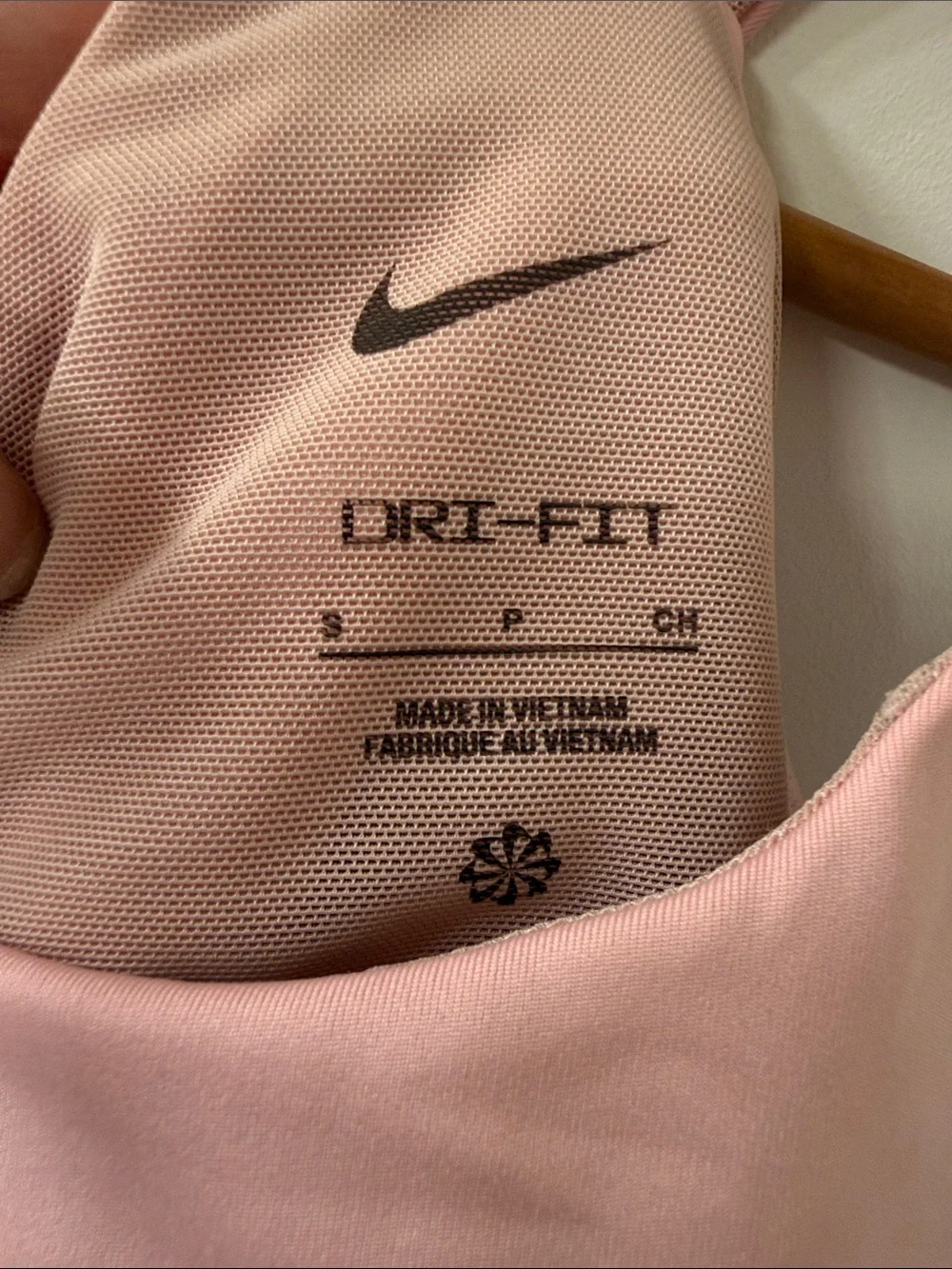 Nike Women's Light Pink Racerback Athletic Tank